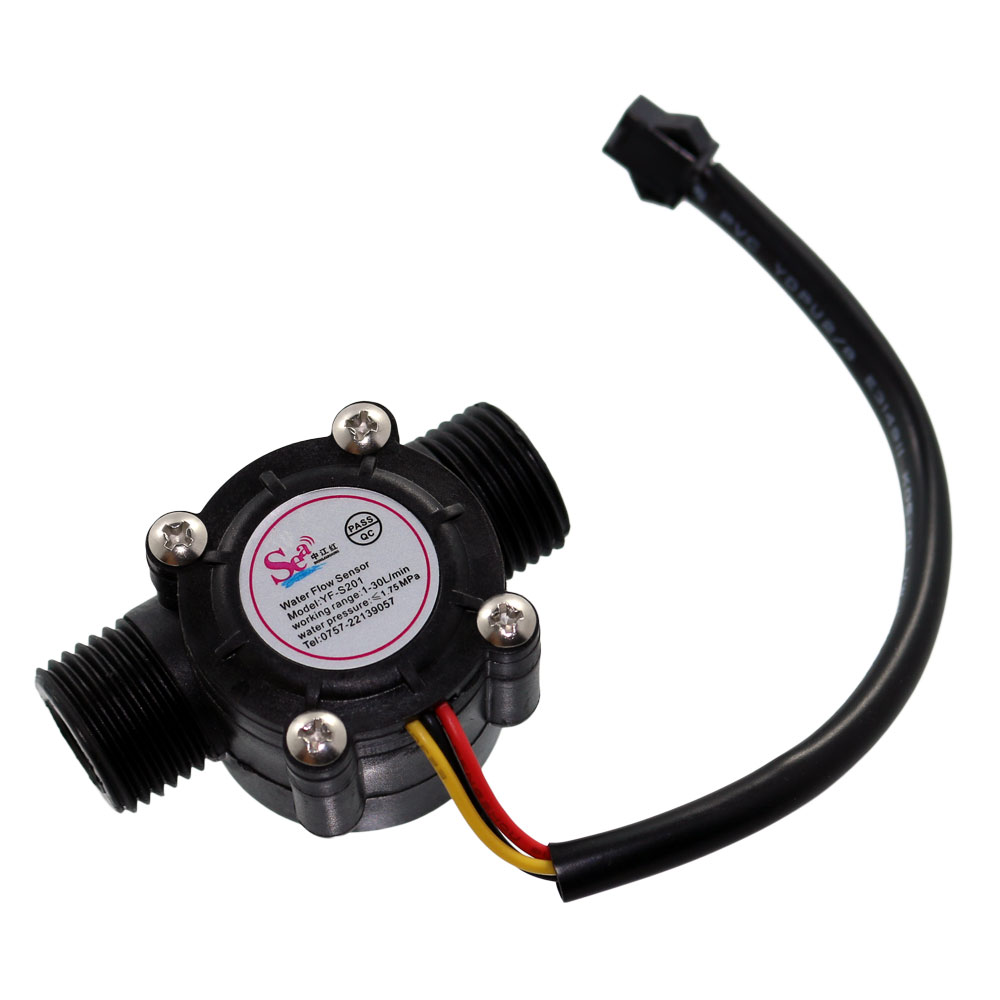 Sensor de Caudal de Agua de 1/2 Caudalímetro de 1 a 30L/min